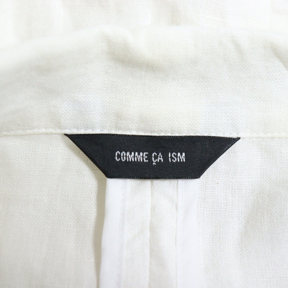 NO BRAND(ノーブランド) COMME CA ISM リネンジャケット レディース