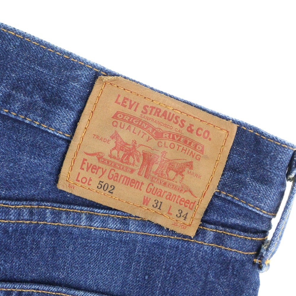 Levi's(リーバイス) 502 ジップフライ テーパードデニムパンツ インディゴ