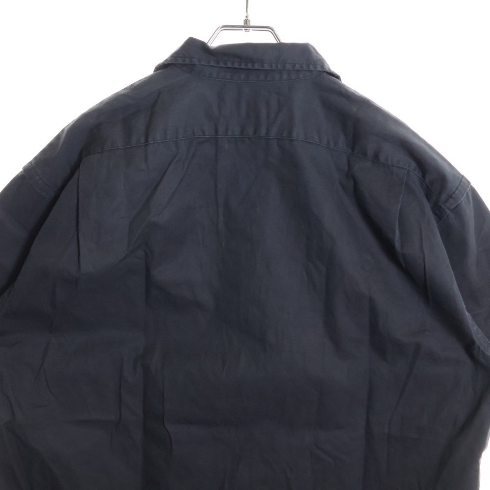 POLO SPORT RALPH LAUREN(ポロスポーツラルフローレン) ロゴ刺繍 半袖ボタンシャツ ネイビー