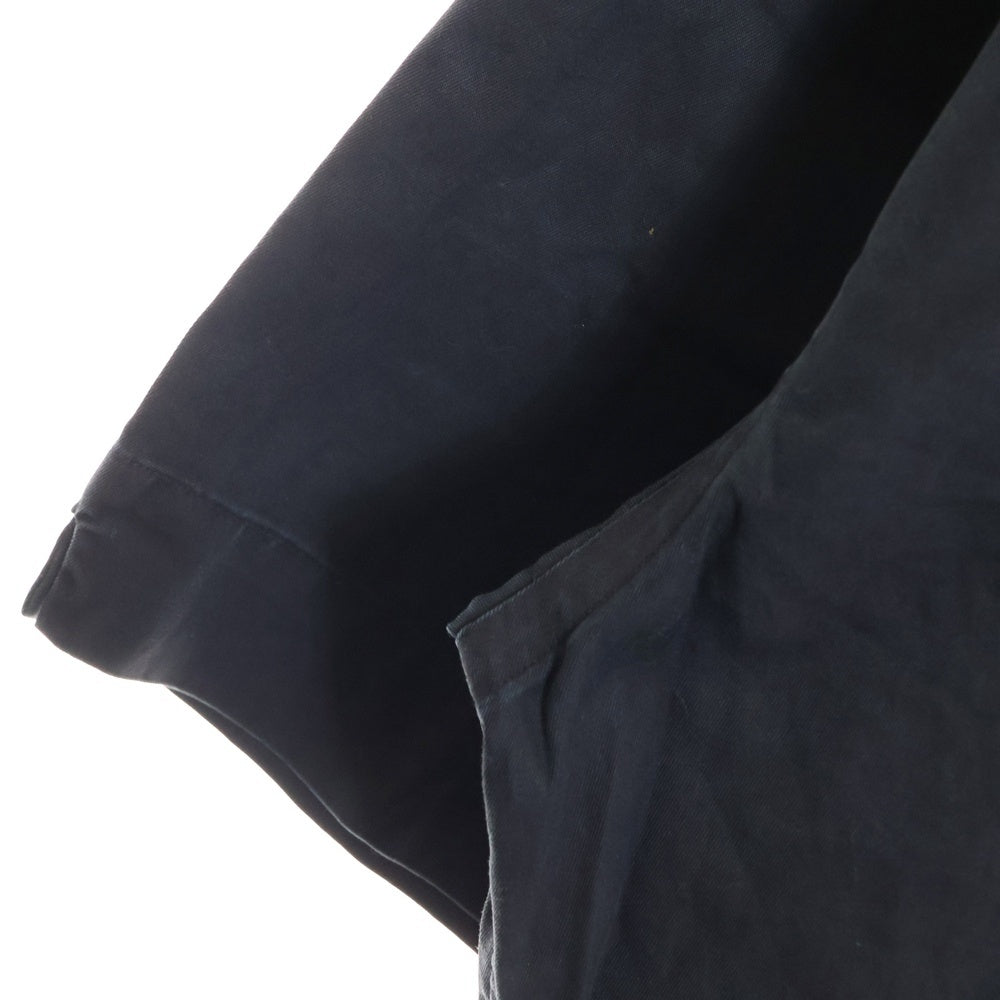 POLO SPORT RALPH LAUREN(ポロスポーツラルフローレン) ロゴ刺繍 半袖ボタンシャツ ネイビー