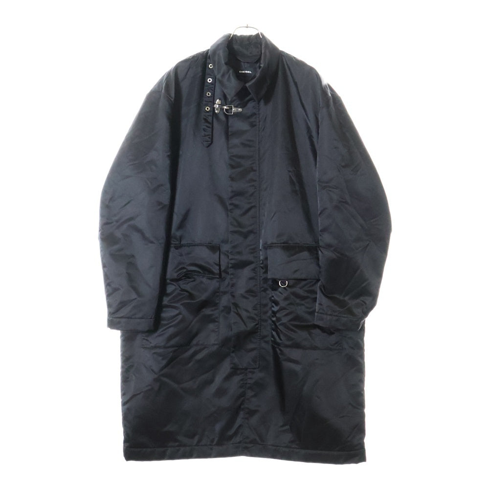 DIESEL(ディーゼル) バックル付き 断熱 コートジャケット ブラック 00S3S8