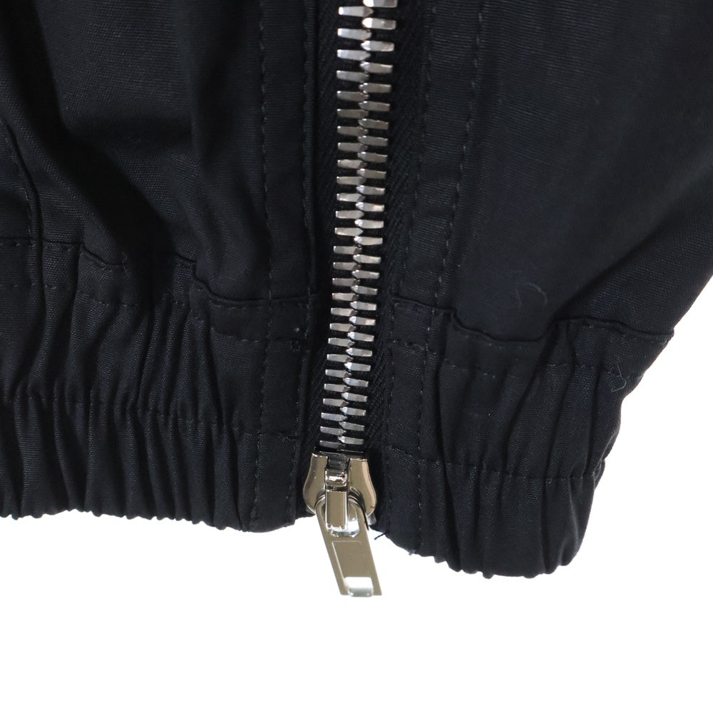 Rick Owens(リックオウエンス) 24AW BAUHAUS CARGO PANT バウハウス ジップアップ カーゴパンツ ブラック RU02D6377-TE