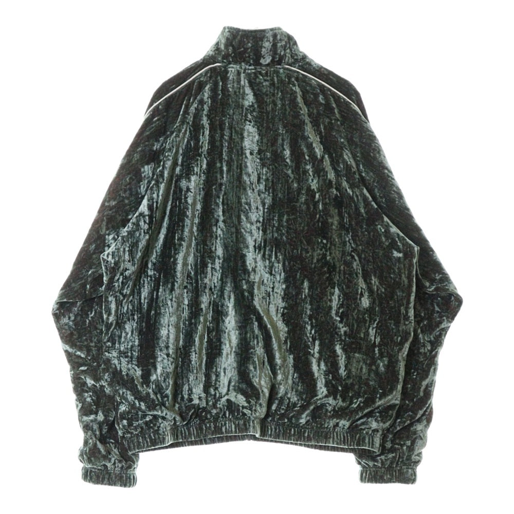 SUPREME(シュプリーム) 23AW Crushed Velvet Track Jacket クラッシュト ベルベット トラックジャケット カーキ