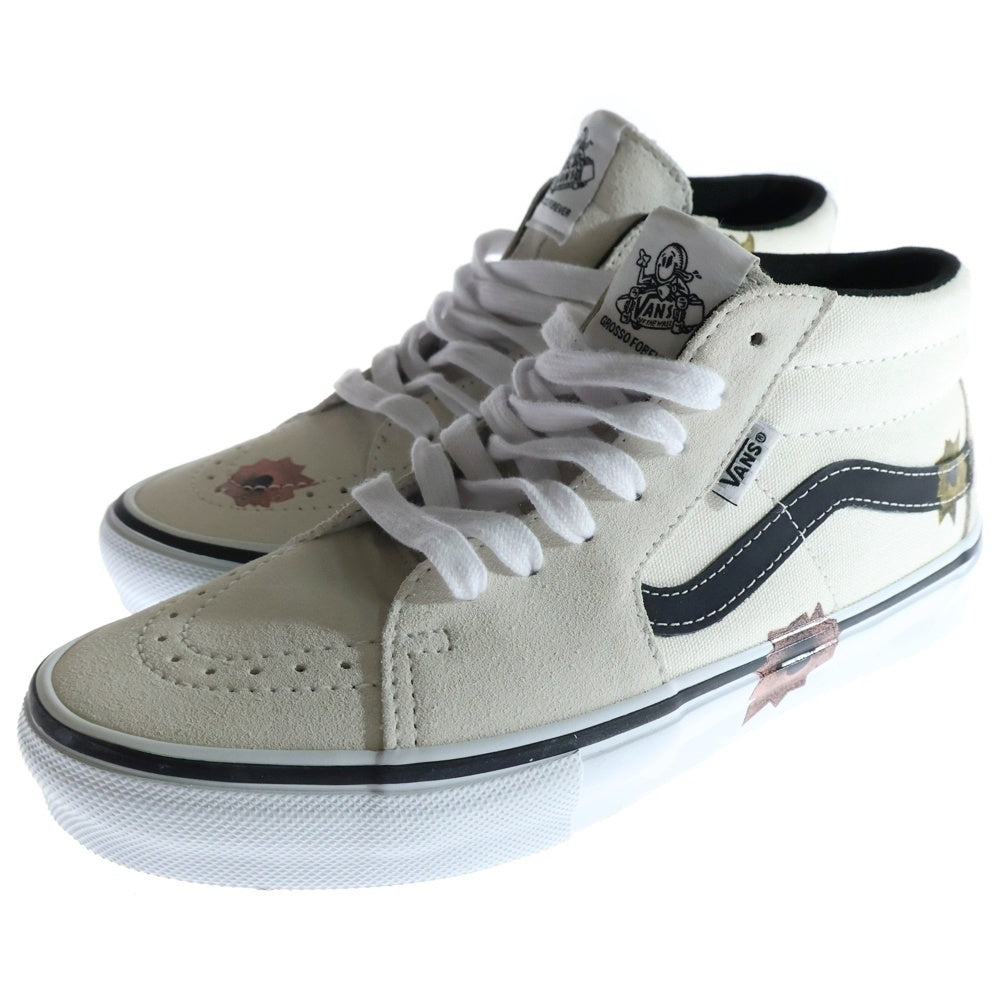 SUPREME(シュプリーム) 25SS Nate Lowman Skate Grosso Mid ネイト ロウマン スケート グロッソ ミッドカットスニーカー アイボリーVN0A5KS1CRM