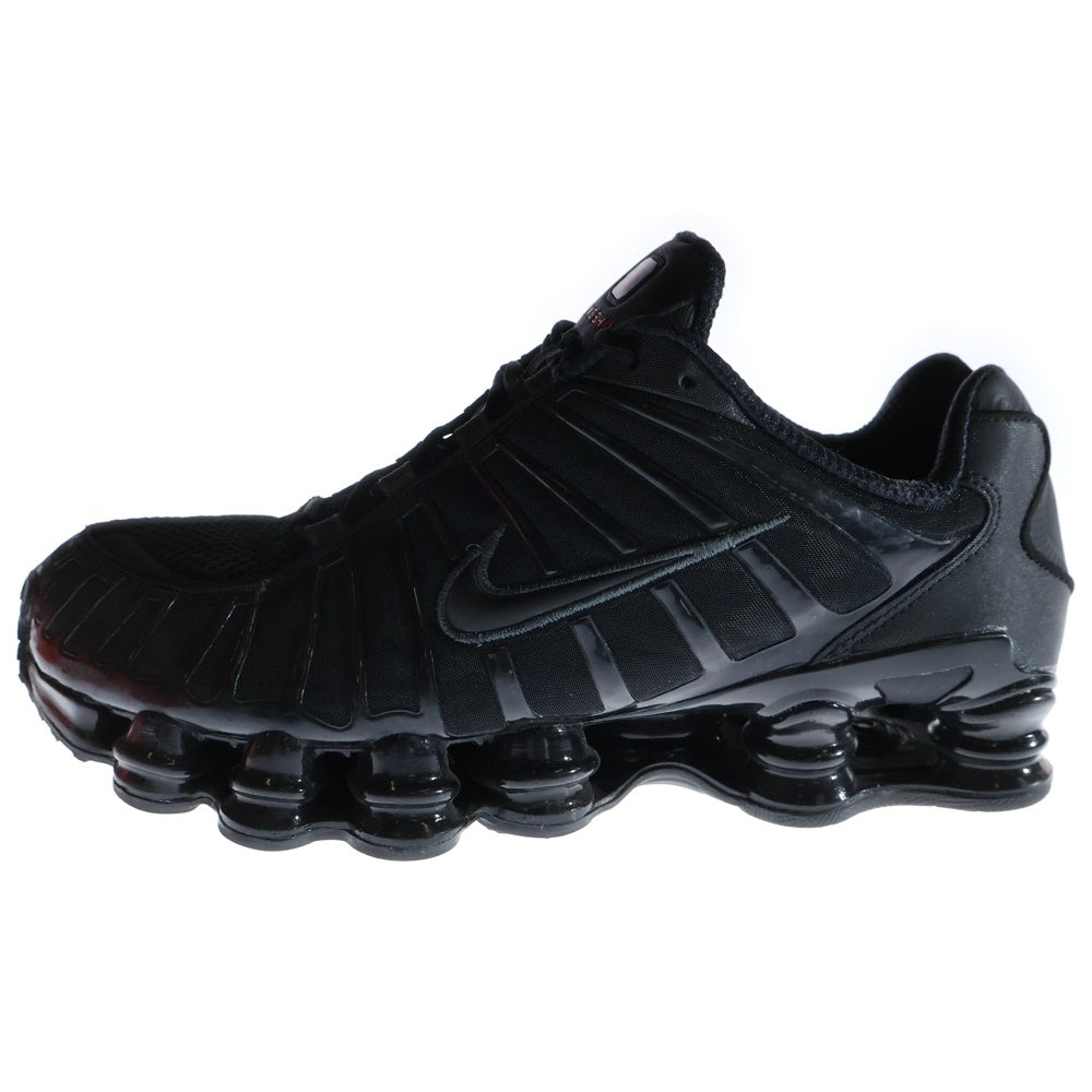 NIKE(ナイキ) SHOX TL BLACK METALLIC HEMATITE ショックス ティーエル メタリック ヘマタイト ローカットスニーカー ブラック US10/28cm AV3595-002