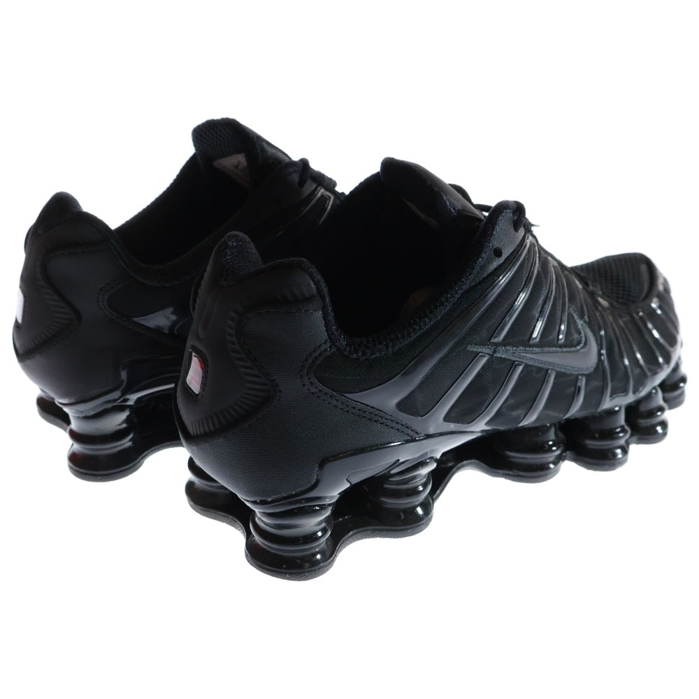 NIKE(ナイキ) SHOX TL BLACK METALLIC HEMATITE ショックス ティーエル メタリック ヘマタイト ローカットスニーカー ブラック US10/28cm AV3595-002