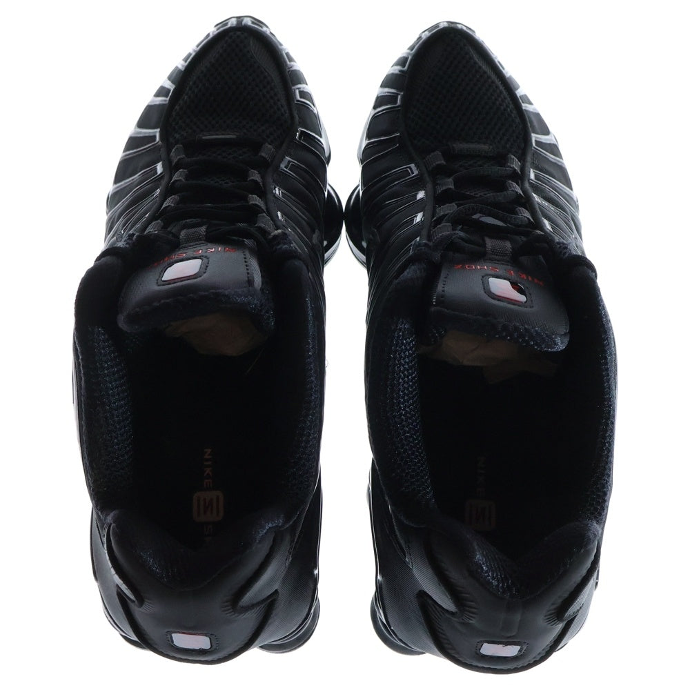 NIKE(ナイキ) SHOX TL BLACK METALLIC HEMATITE ショックス ティーエル メタリック ヘマタイト ローカットスニーカー ブラック US10/28cm AV3595-002