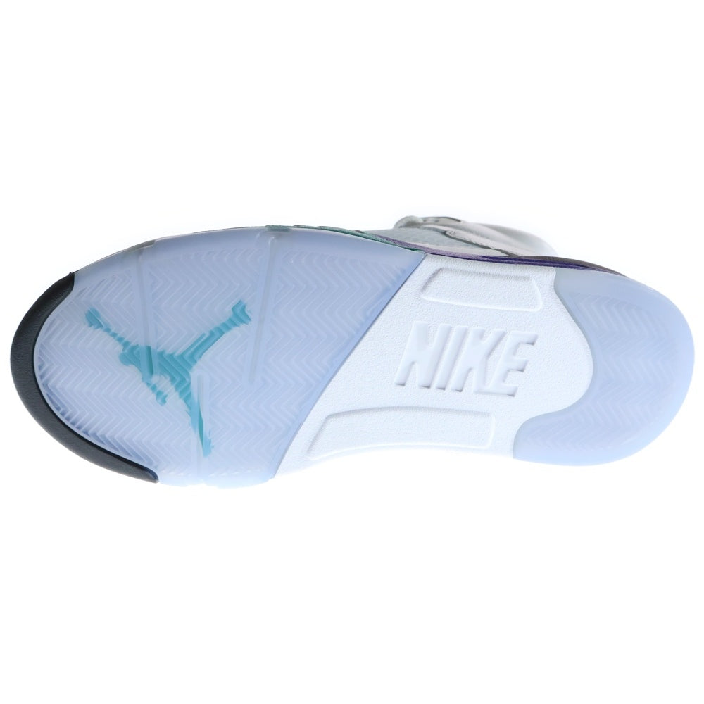 NIKE(ナイキ) Air Jordan 5 Retro Grape HQ7978-100 エアジョーダン5 ハイカットスニーカー US9.5/27.5cm ホワイト
