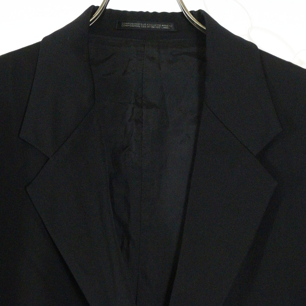 Yohji Yamamoto POUR HOMME(ヨウジヤマモト プールオム) 22SS ×朝倉優佳 ORIGINAL ART MOTIF HAND PATCH TEILORED JACKET ハンドモチーフ テーラードジャケット ブラック HG-J23-814