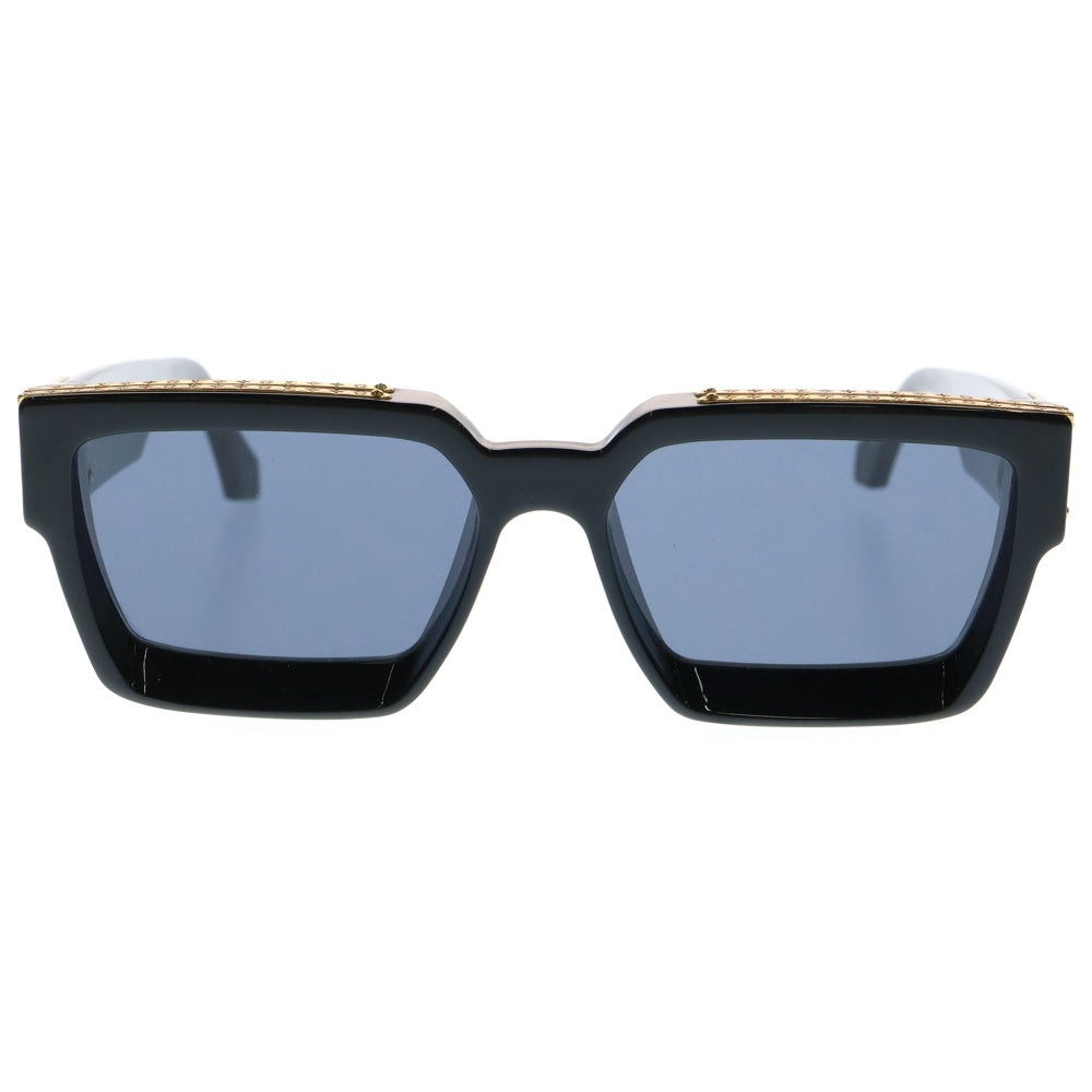 LOUIS VUITTON(ルイヴィトン) Millionaires Sunglasses 1.1 ミリオネア カラーレンズサングラス 眼鏡 ブラック/ゴールド Z1165E