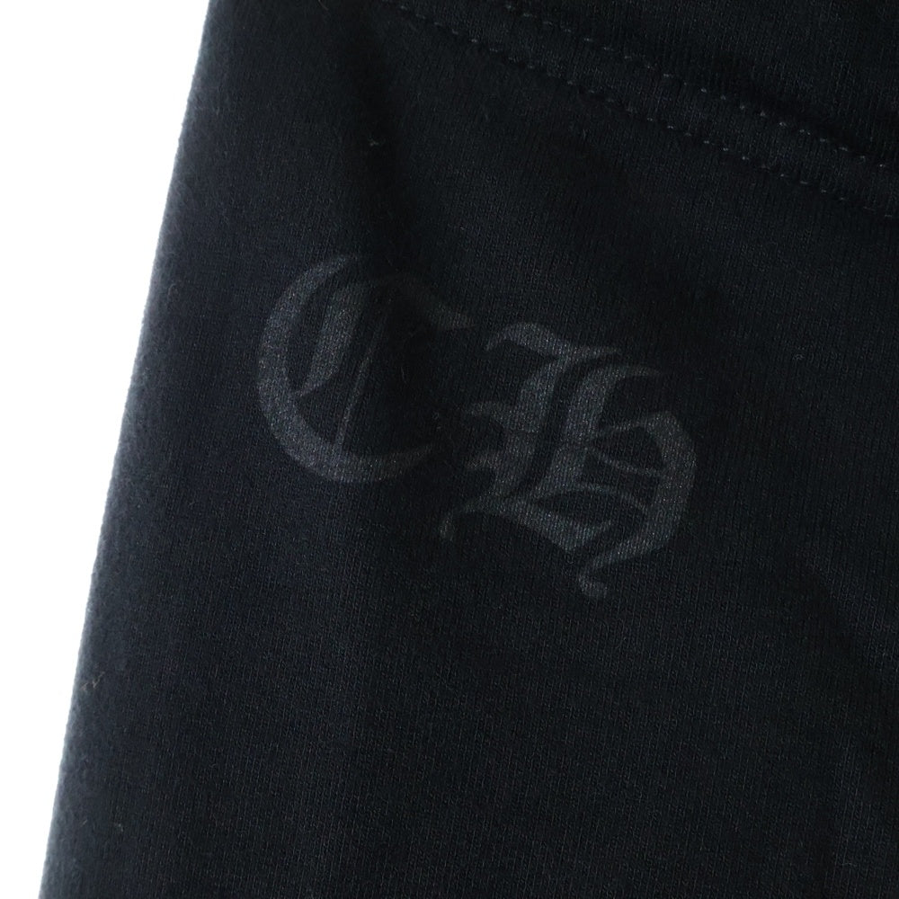 CHROME HEARTS(クロムハーツ) SWEAT PANTS サイドロゴ スウェットロングパンツ ブラック/イエロー