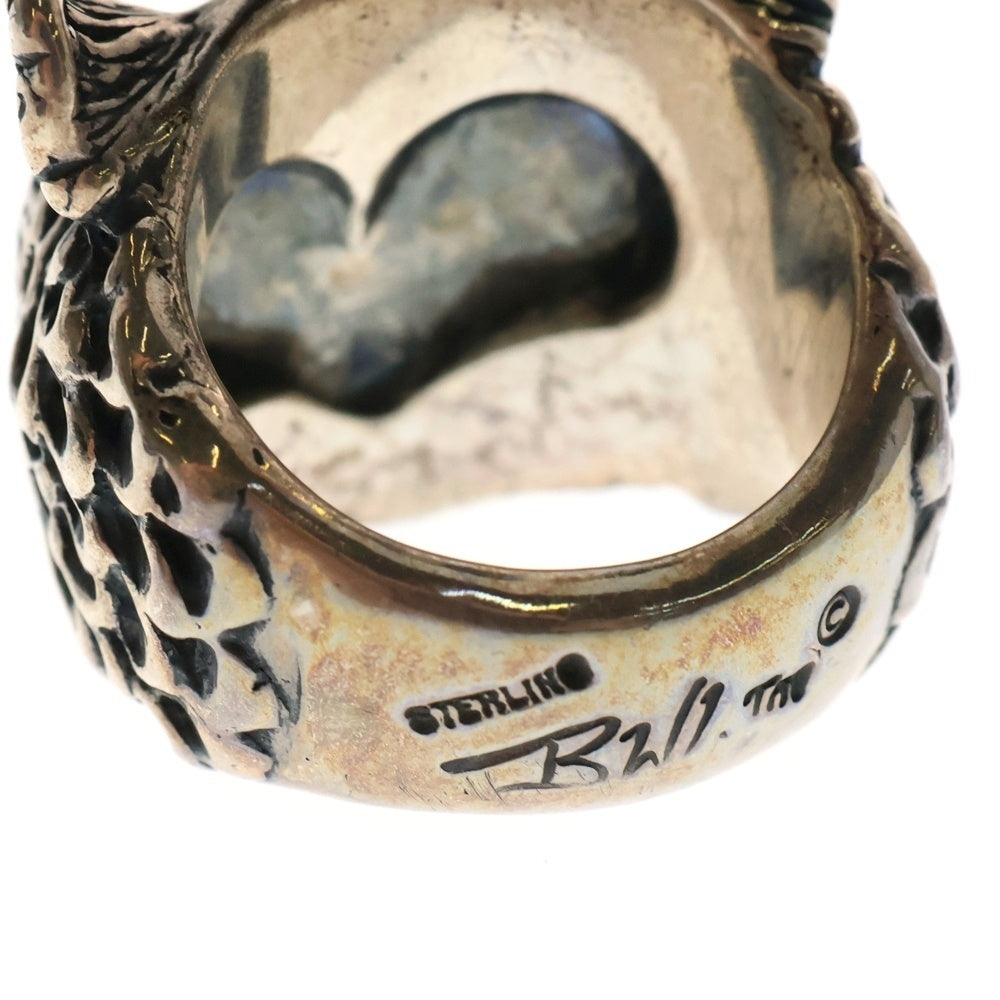 Bill Wall Leather/BWL(ビルウォールレザー) BWR LARGE OWL RING ラージ オウルモチーフ リング シルバー