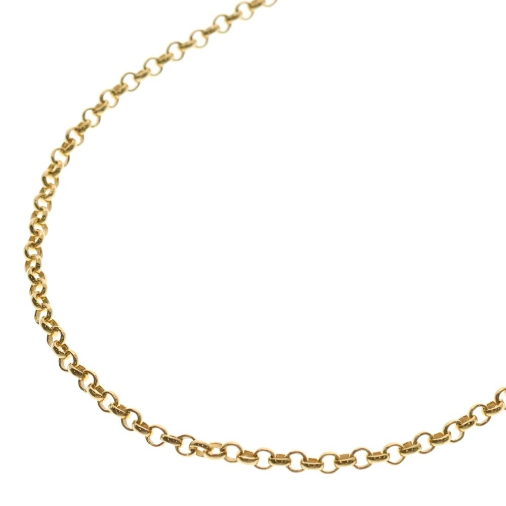 CHROME HEARTS(クロムハーツ) 22K NECKCHAIN R20 ロールチェーンネックレス 20inch ゴールド BCA011