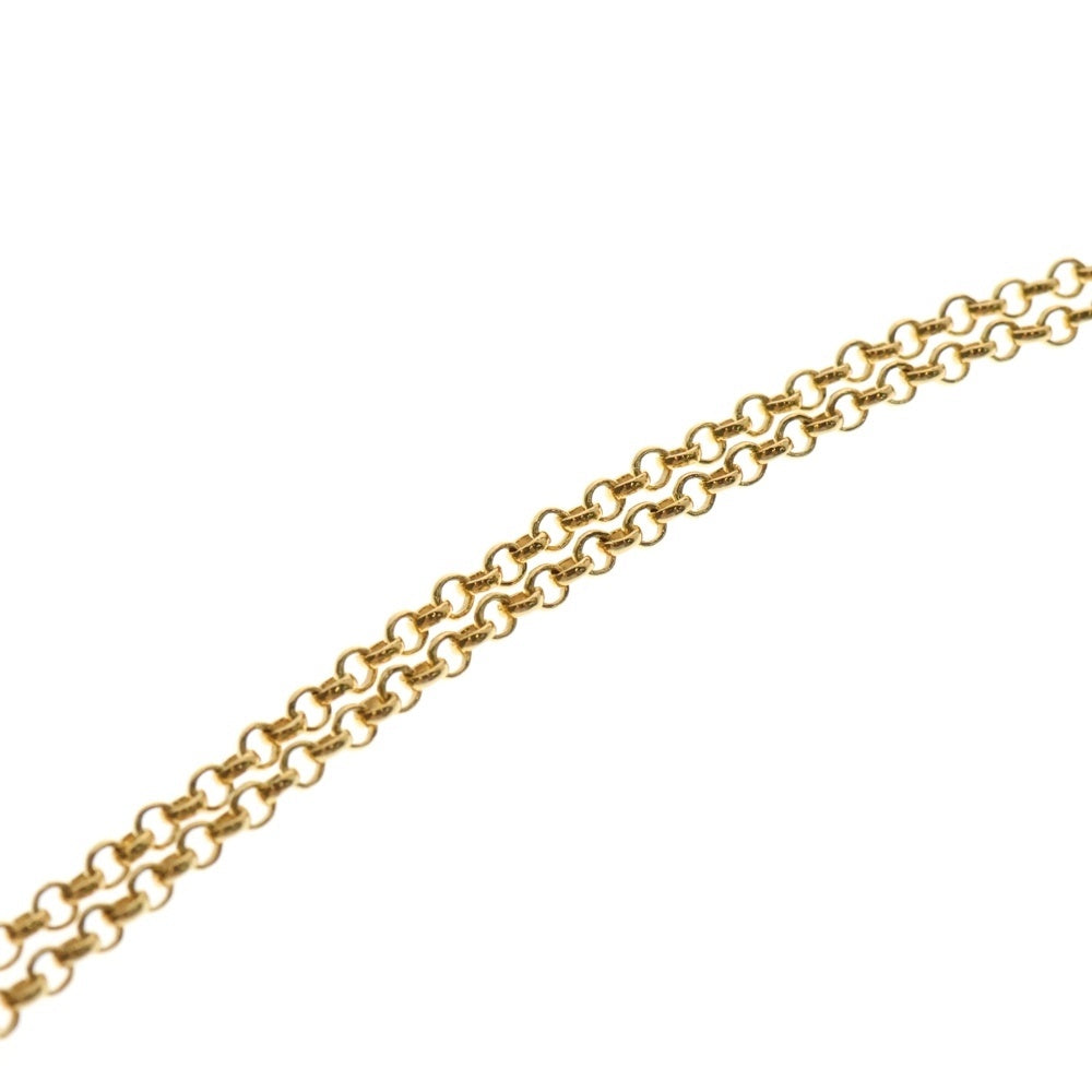 CHROME HEARTS(クロムハーツ) 22K NECKCHAIN R20 ロールチェーンネックレス 20inch ゴールド BCA011
