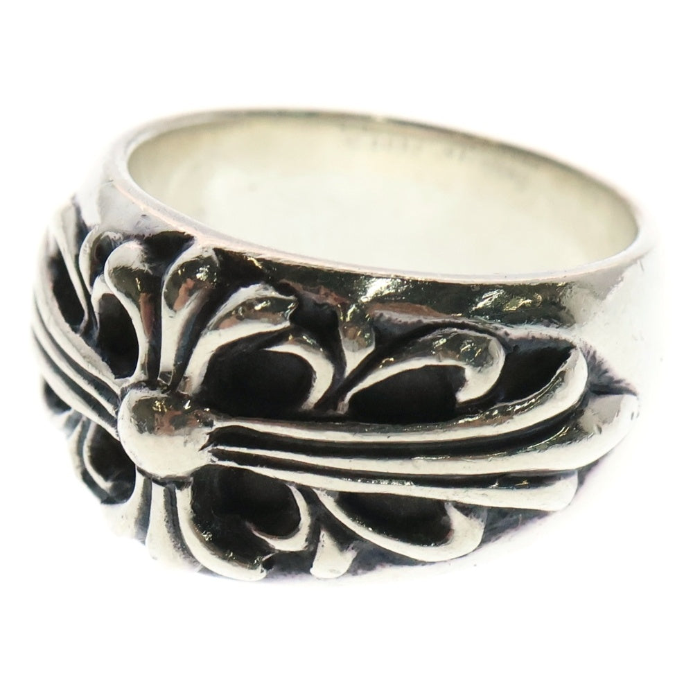 CHROME HEARTS(クロムハーツ) FLRL CRS フローラルクロス リング シルバー BCA346