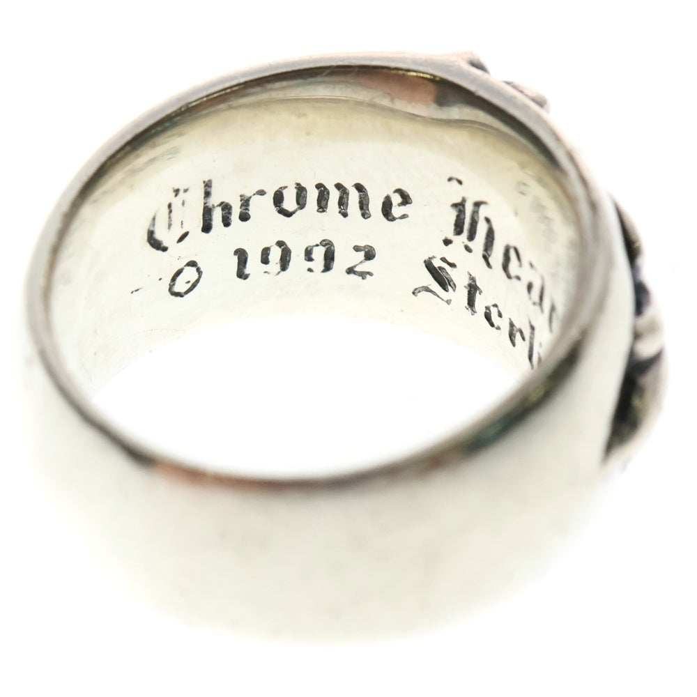CHROME HEARTS(クロムハーツ) FLRL CRS フローラルクロス リング シルバー BCA346