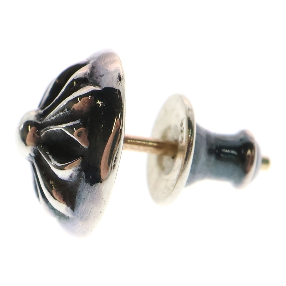 CHROME HEARTS(クロムハーツ) STUD CRSBLL クロスボールスタッドピアス シルバー BCA110
