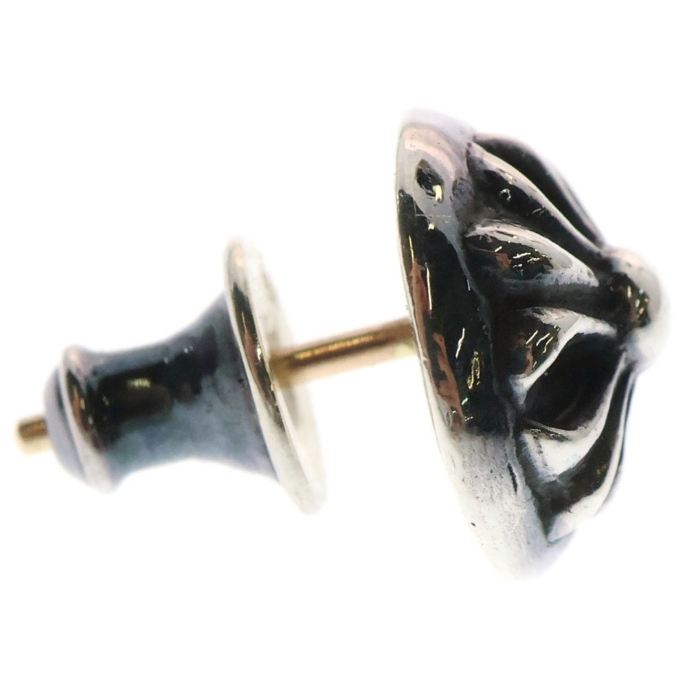 CHROME HEARTS(クロムハーツ) STUD CRSBLL クロスボールスタッドピアス シルバー BCA110