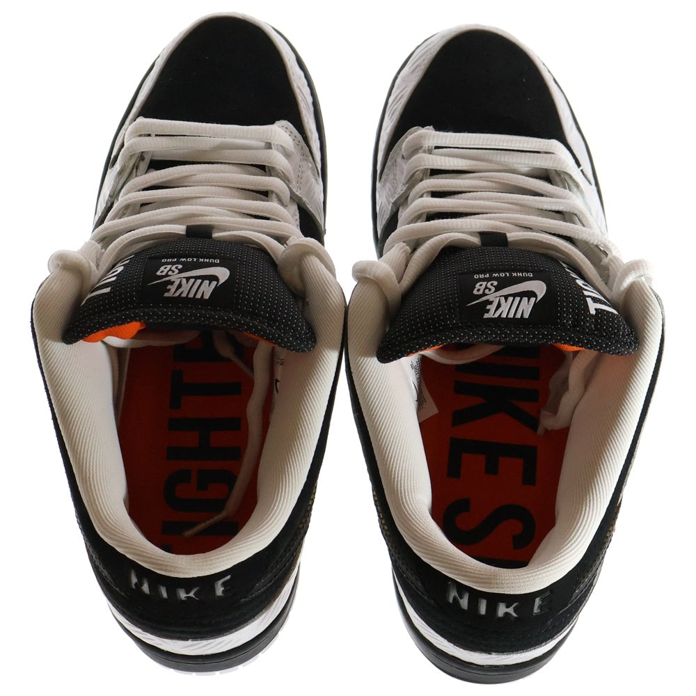 NIKE(ナイキ) TIGHTBOOTH ×Nike SB Dunk Low Pro QS Black and White タイトブース ×ナイキ SB ダンク ロー プロ QS ローカットスニーカー US11/29cm FD2629-100