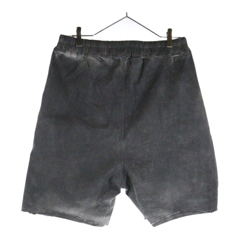Rick Owens(リックオウエンス) LONG BOXERS ロング ボクサーズ コーティングショーツ ハーフパンツ RR01D3310-SCF グレー