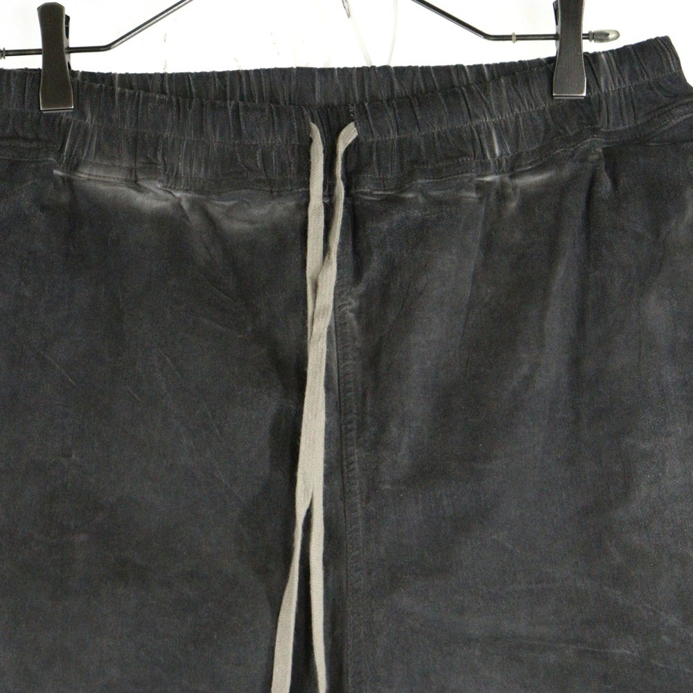 Rick Owens(リックオウエンス) LONG BOXERS ロング ボクサーズ コーティングショーツ ハーフパンツ RR01D3310-SCF グレー