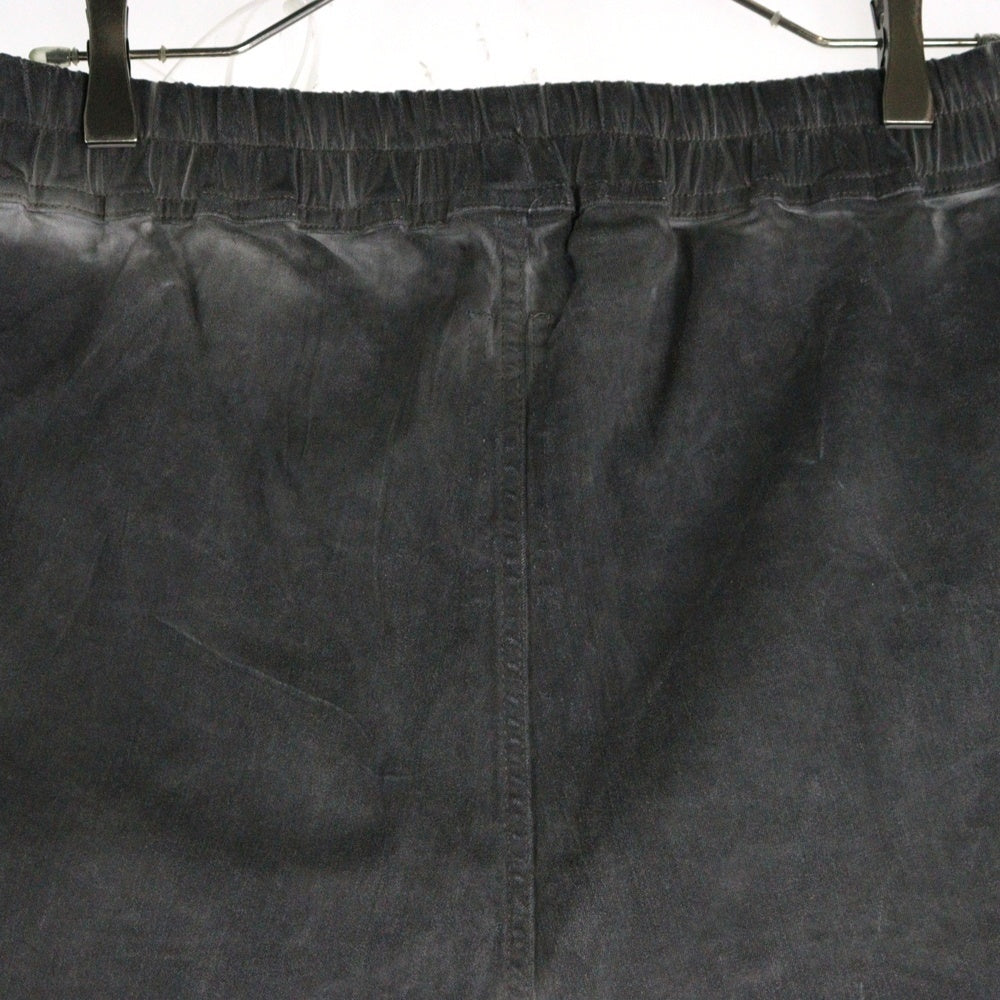 Rick Owens(リックオウエンス) LONG BOXERS ロング ボクサーズ コーティングショーツ ハーフパンツ RR01D3310-SCF グレー