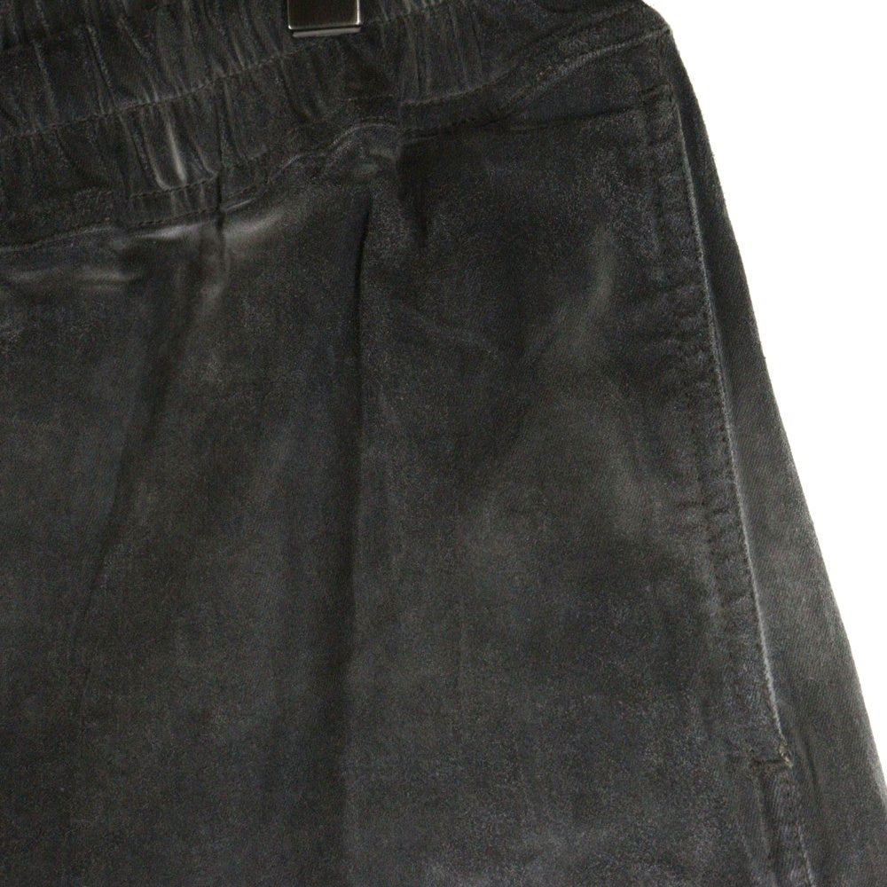 Rick Owens(リックオウエンス) LONG BOXERS ロング ボクサーズ コーティングショーツ ハーフパンツ RR01D3310-SCF グレー