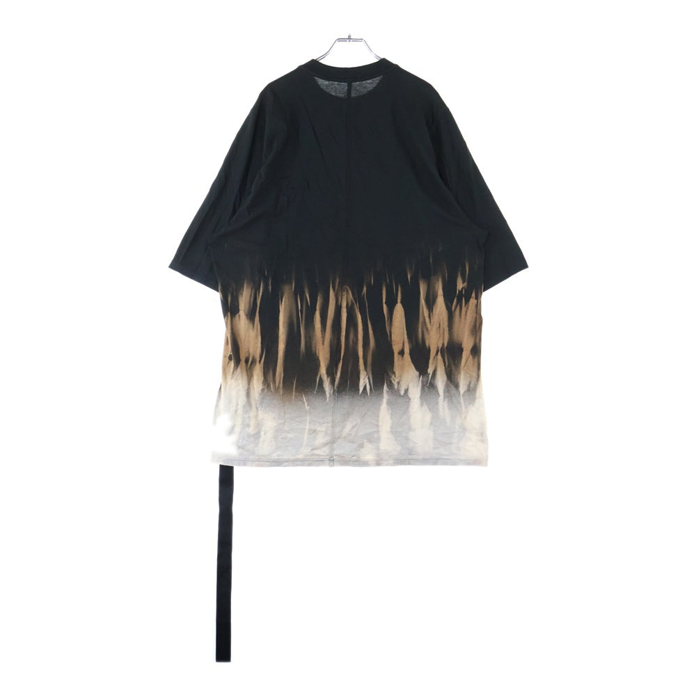 DRKSHDW(ダークシャドウ) JUMBO SS TEE オーバーサイズジャンボ クルーネック半袖Tシャツ ブラック/ブラウン