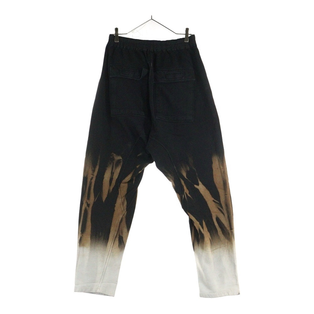 Rick Owens(リックオウエンス) 24AW CLASSIC CARGO DRAWSTRING スウェット クラシックカーゴ ドローストリングパンツ ブラック/ブラウン DU02D2370 FSUN