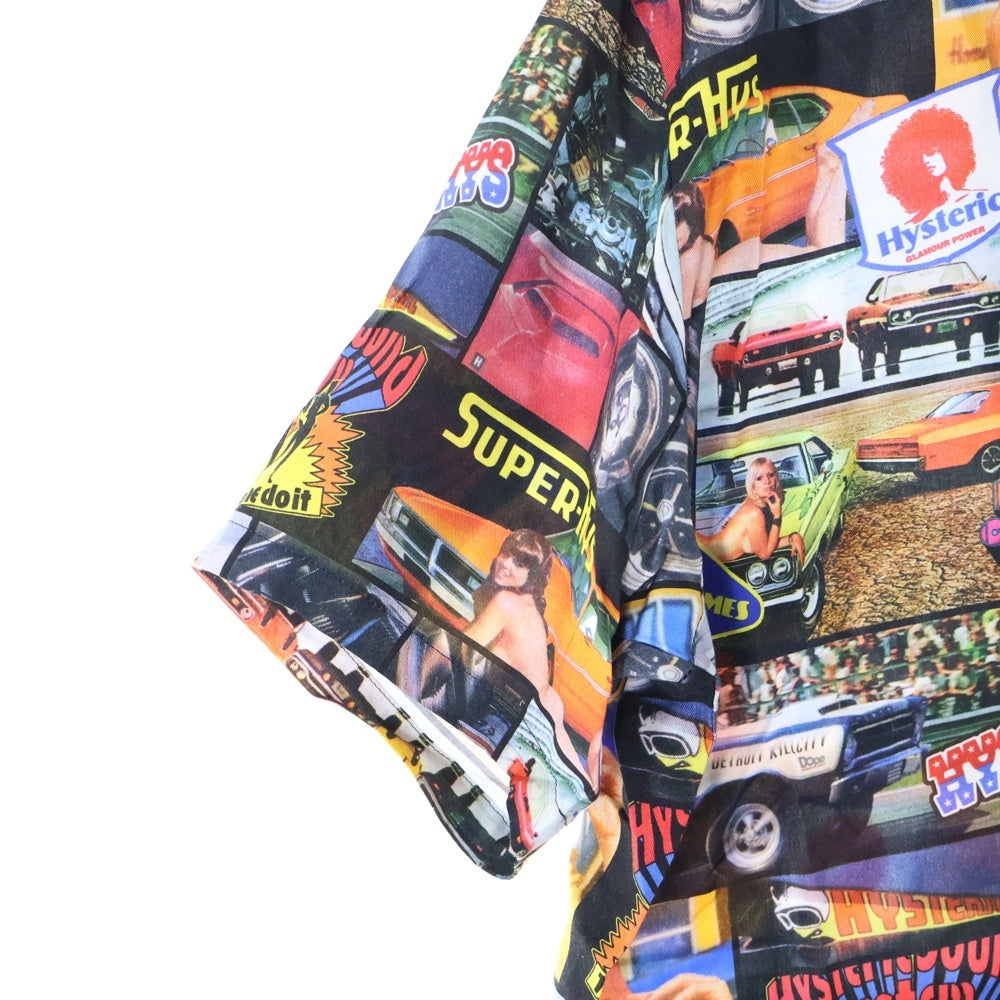 HYSTERIC GLAMOUR(ヒステリックグラマー) 25SS 総柄プリント半袖シャツ 02251AH08 マルチカラー