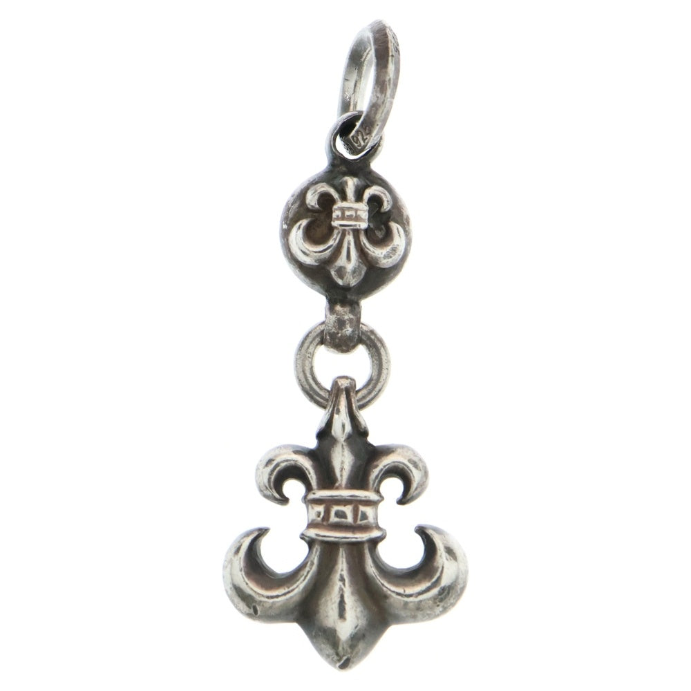 CHROME HEARTS(クロムハーツ) 1BALL BS FLEUR 1ボールBSフレアチャーム ペンダントトップ シルバー BCA198