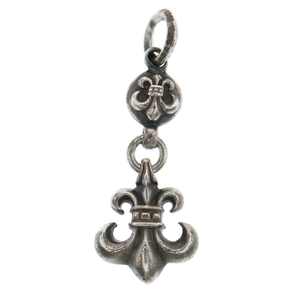 CHROME HEARTS(クロムハーツ) 1BALL BS FLEUR 1ボールBSフレアチャーム ペンダントトップ シルバー BCA198