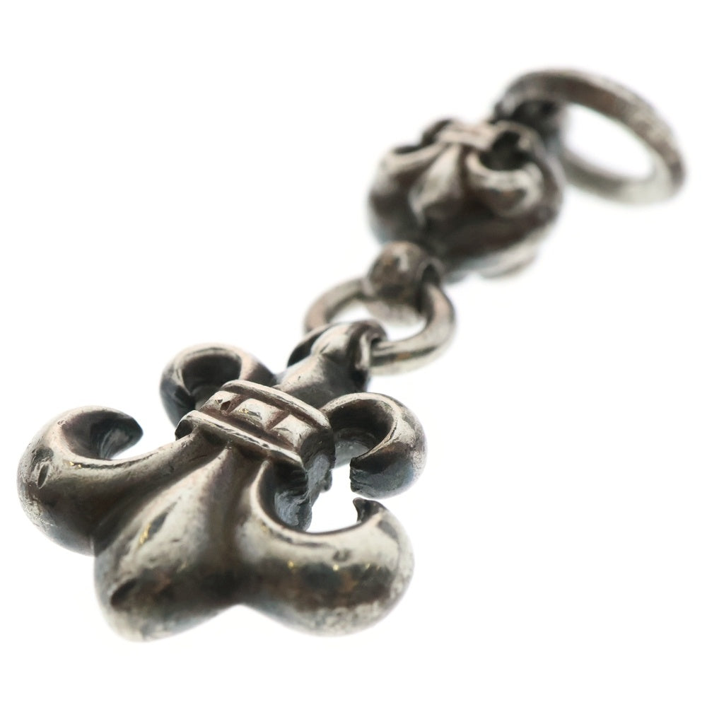 CHROME HEARTS(クロムハーツ) 1BALL BS FLEUR 1ボールBSフレアチャーム ペンダントトップ シルバー BCA198