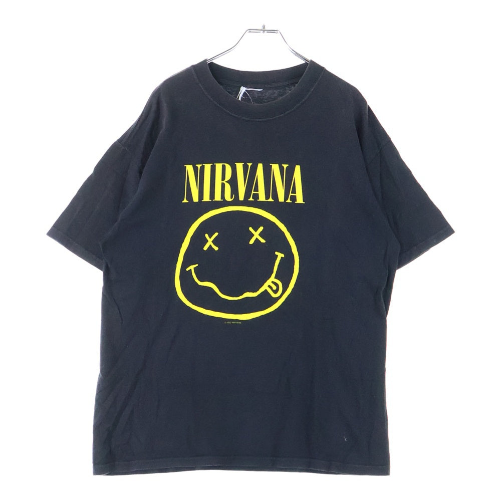 00s y2k nirvana smile ヴィンテージTシャツ バンT NIRVANA ニルヴァーナ スマイル オフィシャル Tシャツ バンT