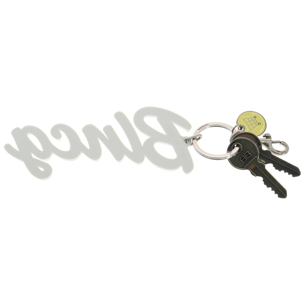BALENCIAGA(バレンシアガ) ロゴバッグチャーム キーチェーン 828995 2ABSW ホワイト