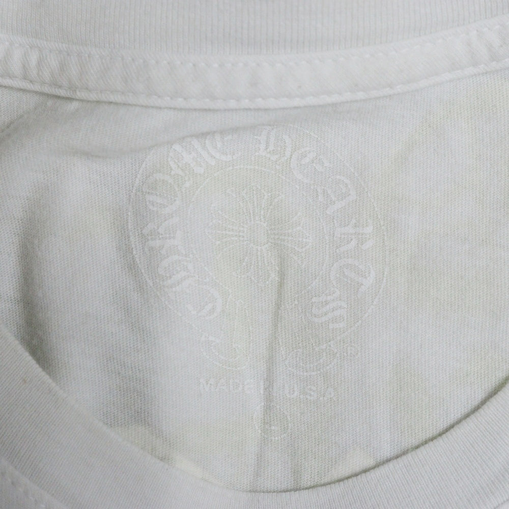 CHROME HEARTS(クロムハーツ) Yellow Made In Hollywood イエロー メイドインハリウッド プリントTシャツ 半袖カットソー ホワイト