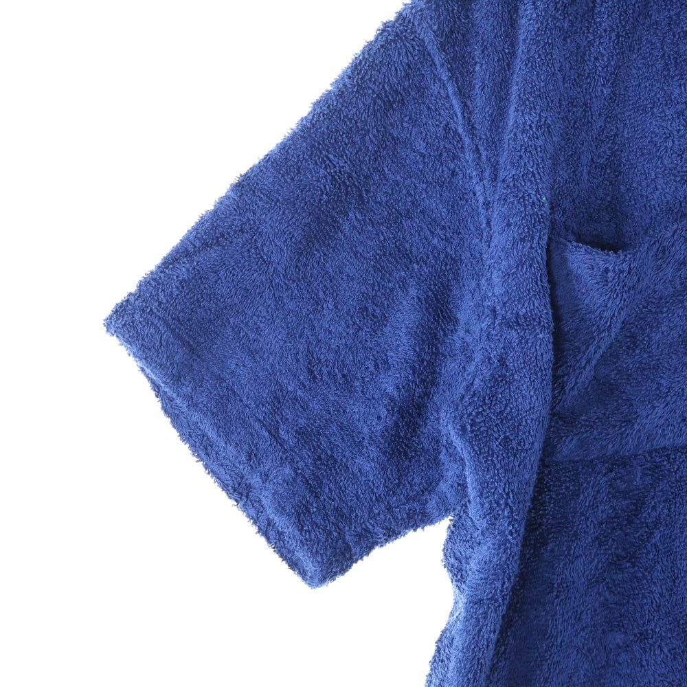 HUMAN MADE(ヒューマンメイド) PILE ALOHA SHIRT ハートロゴ刺繍 パイルアロハシャツ ネイビー