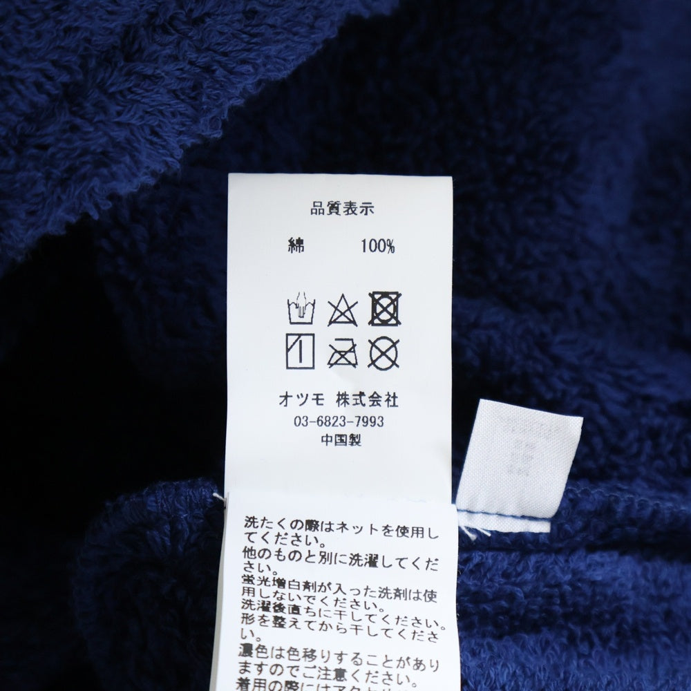 HUMAN MADE(ヒューマンメイド) PILE ALOHA SHIRT ハートロゴ刺繍 パイルアロハシャツ ネイビー