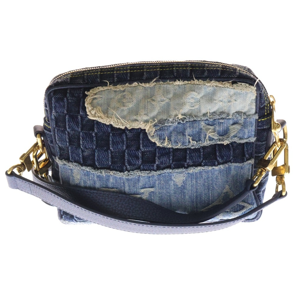 LOUIS VUITTON(ルイヴィトン) ナイル デニムモノグラム ショルダーバッグ 2WAY ネイビー M15296