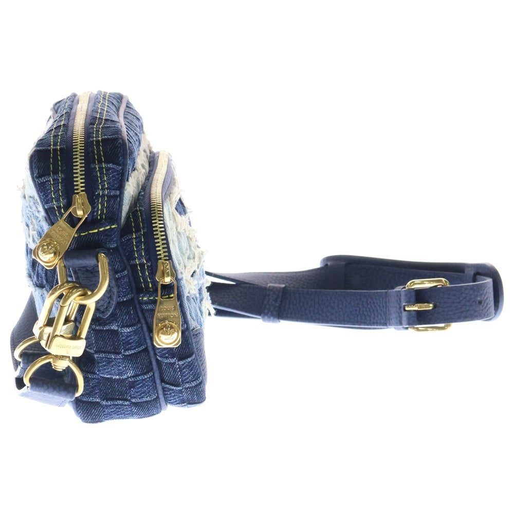 LOUIS VUITTON(ルイヴィトン) ナイル デニムモノグラム ショルダーバッグ 2WAY ネイビー M15296