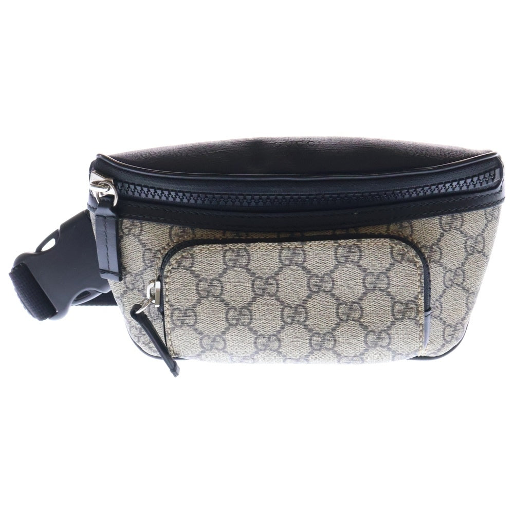 GUCCI(グッチ) GGスプリームキャンバス ウエストバッグ ブラウン 450946