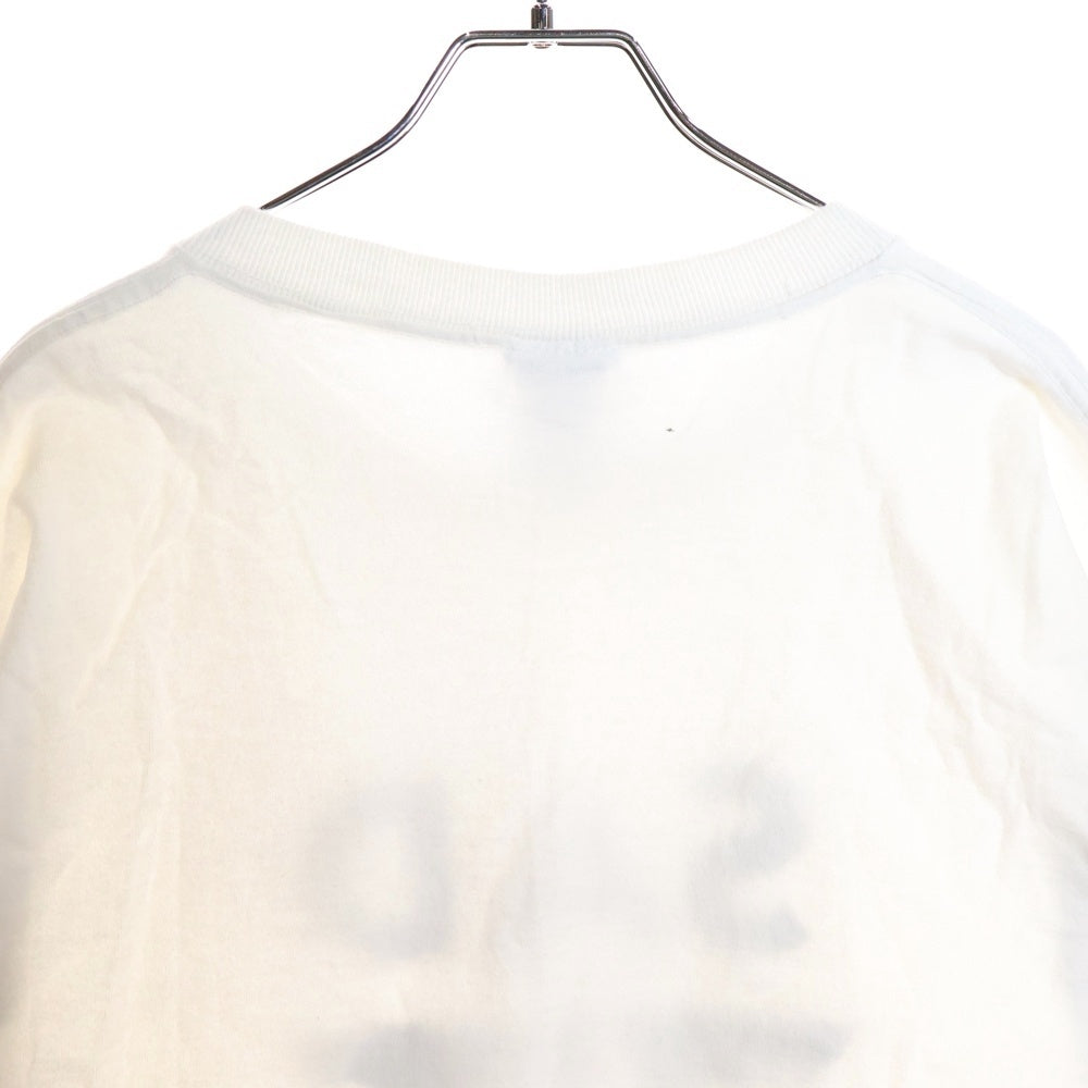 THRASHER(スラッシャー) SAD プリント クルーネック半袖カットソー ホワイト