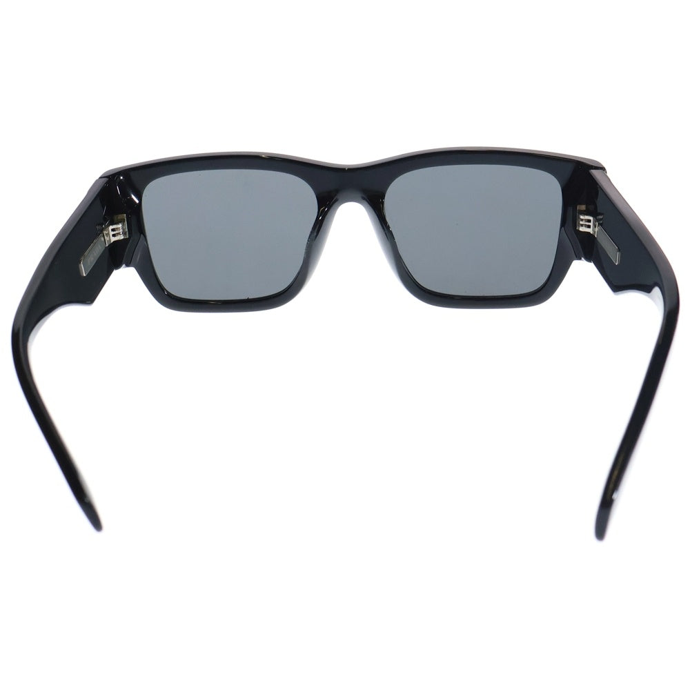PRADA(プラダ) Triangle logo plate Sunglasses トライアングルロゴ プレート ウェリントン サングラス SPR10Z-F ブラック