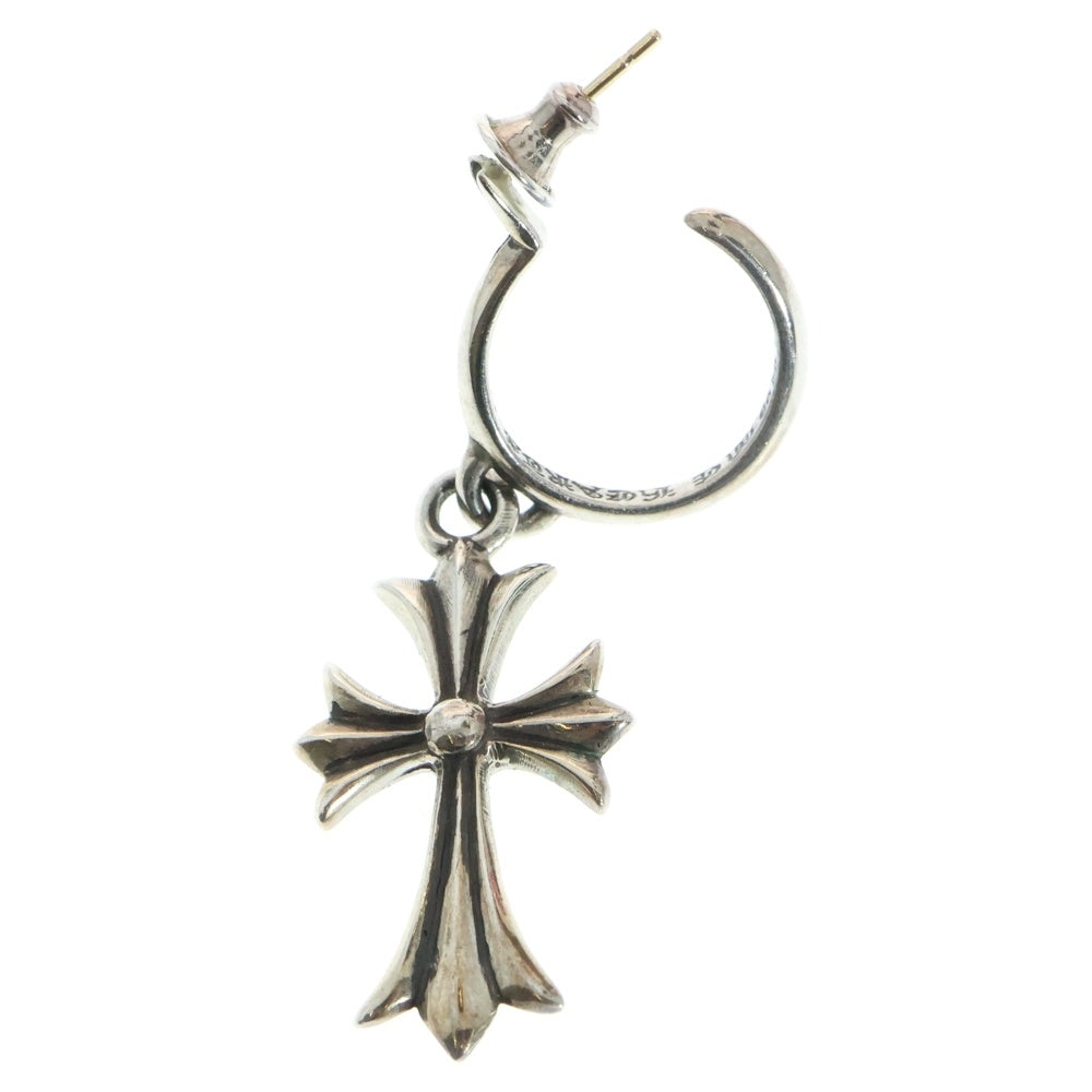 CHROME HEARTS(クロムハーツ) TINY CH CROSS タイニーCHクロス フープピアス シルバー BCA115