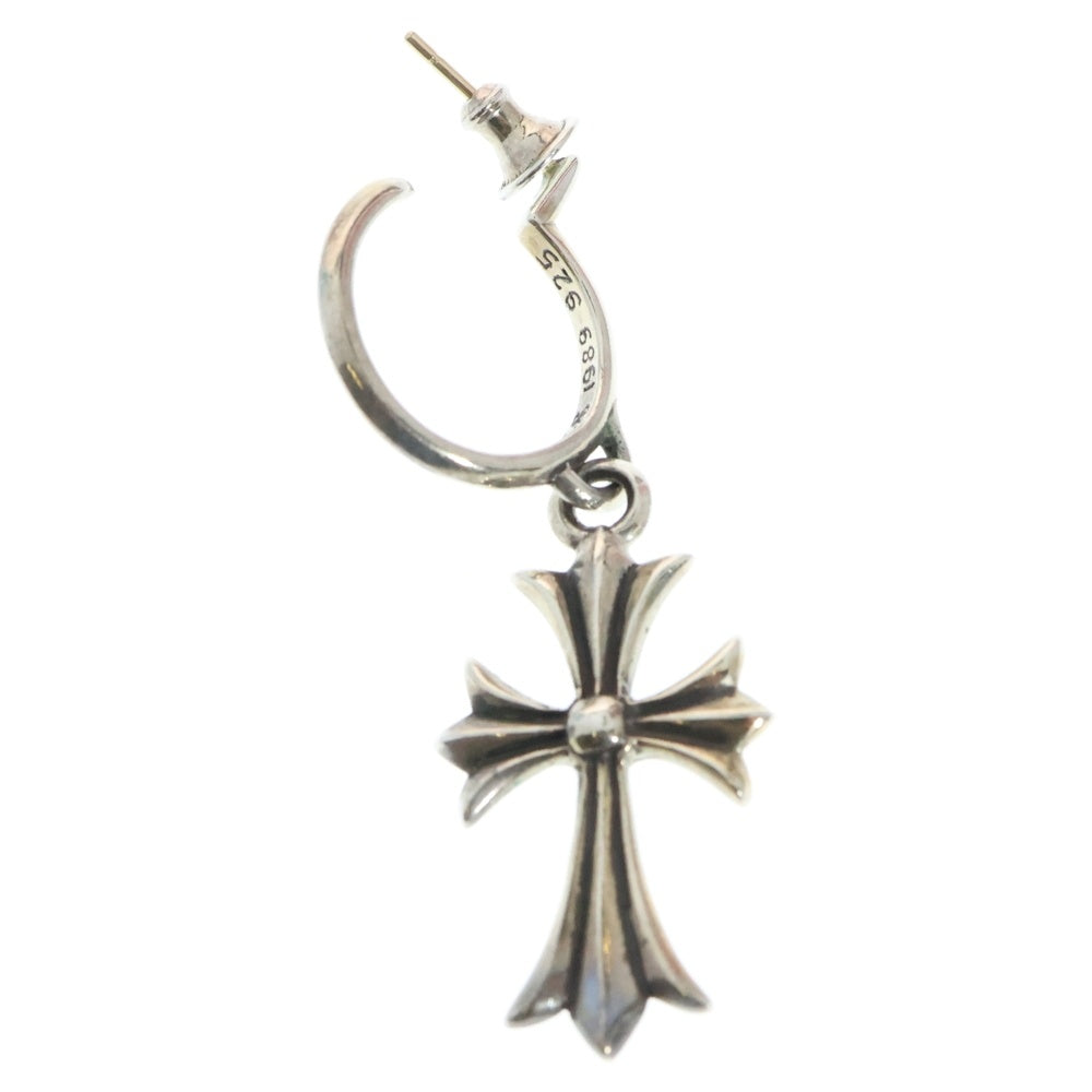 CHROME HEARTS(クロムハーツ) TINY CH CROSS タイニーCHクロス フープピアス シルバー BCA115
