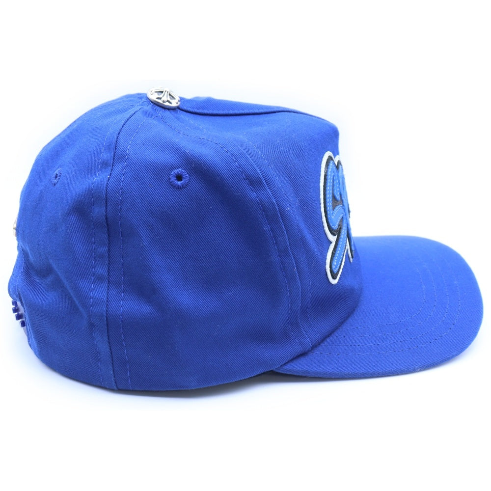 CHROME HEARTS(クロムハーツ) MATTY BOY SPACE Baseball Cap マッティボーイ スペース ベースボール キャップ ブルー