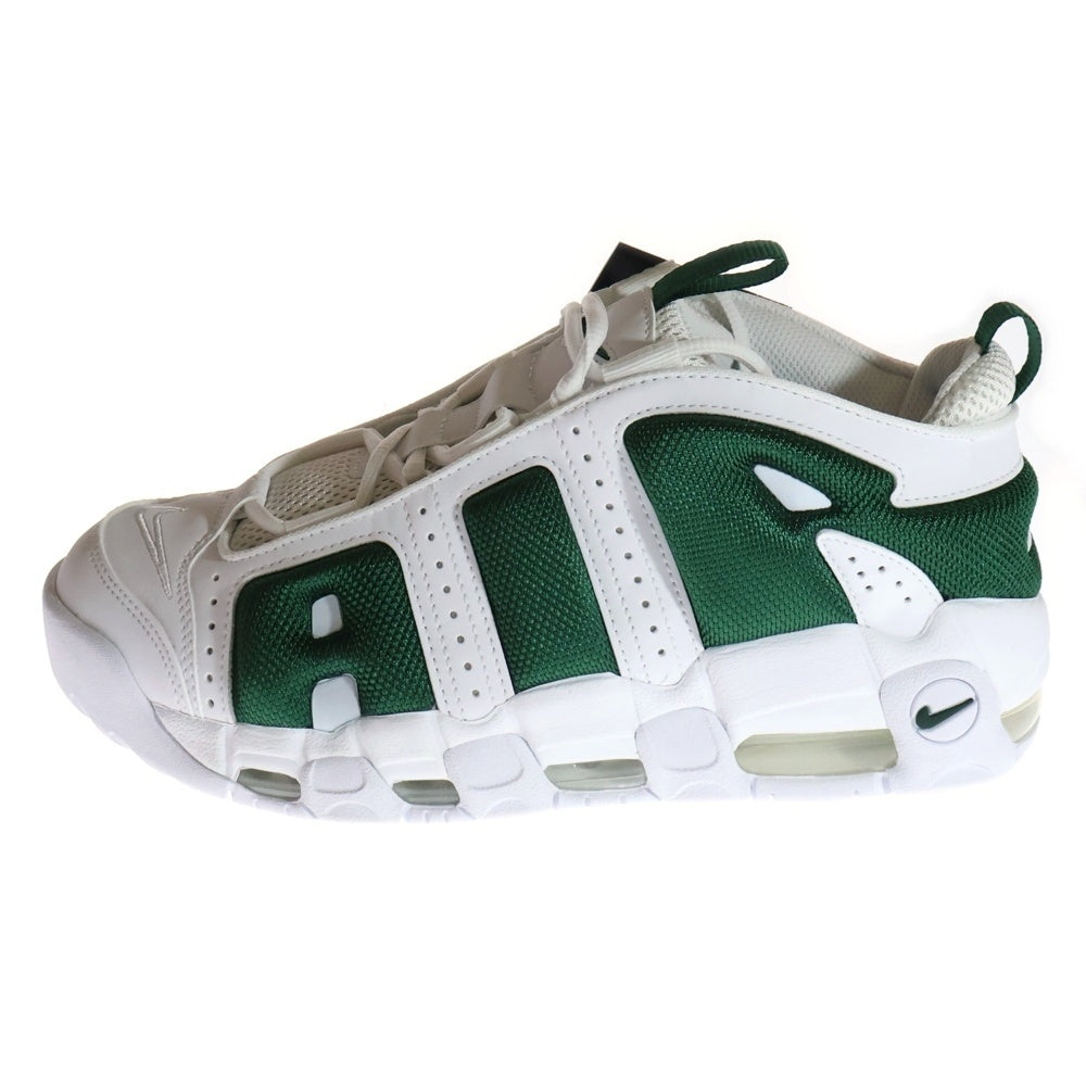 NIKE(ナイキ) AIR MORE UPTEMPO LOW ナイキ エア モア アップテンポ ローカットスニーカー ホワイト/グリーン FZ3055-102 US8.5/26.5cm