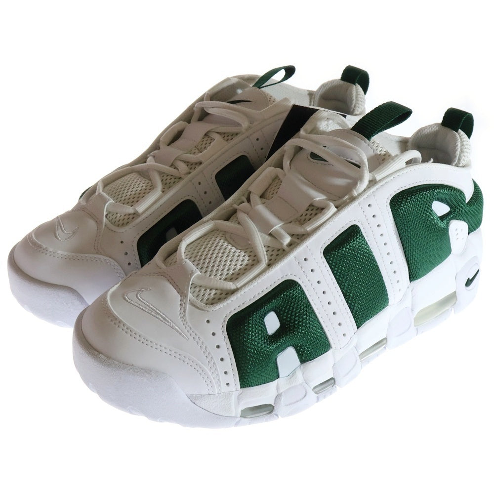 NIKE(ナイキ) AIR MORE UPTEMPO LOW ナイキ エア モア アップテンポ ローカットスニーカー ホワイト/グリーン FZ3055-102 US8.5/26.5cm