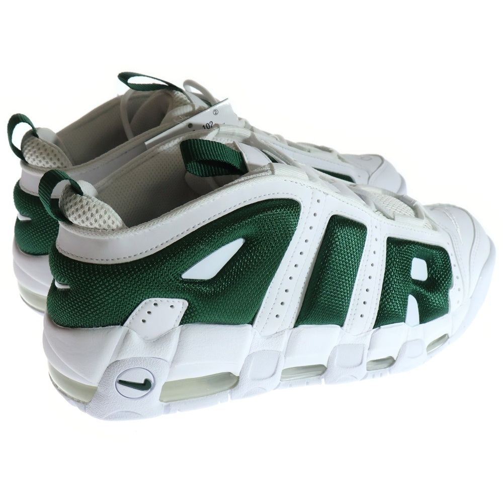 NIKE(ナイキ) AIR MORE UPTEMPO LOW ナイキ エア モア アップテンポ ローカットスニーカー ホワイト/グリーン FZ3055-102 US8.5/26.5cm