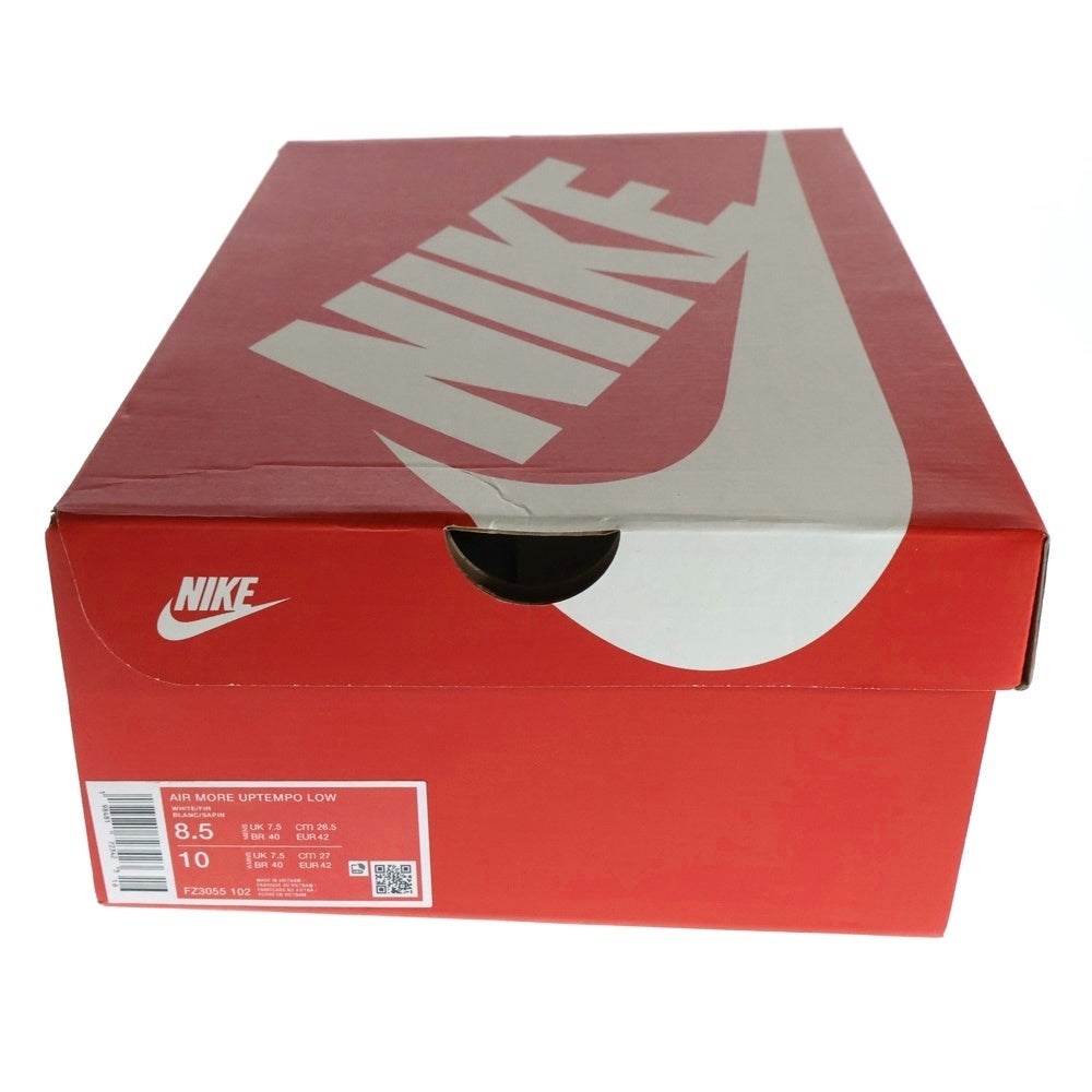 NIKE(ナイキ) AIR MORE UPTEMPO LOW ナイキ エア モア アップテンポ ローカットスニーカー ホワイト/グリーン FZ3055-102 US8.5/26.5cm